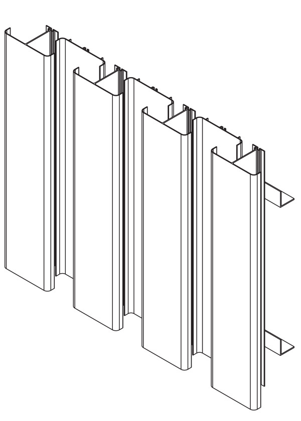 VT-654 4" Deep - Vertical Cladding