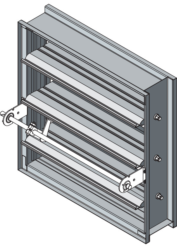 3V Blade Fire - Smoke Dampers