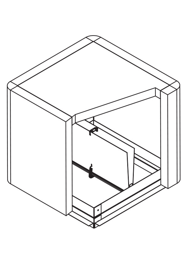 CFD-521-ST R-6.5 Insulated Duct Board Outlet Box