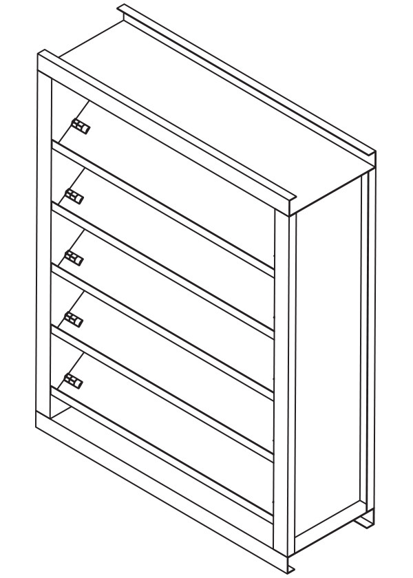 SFD-635 6" Deep - 35 Degree Drainable Blade