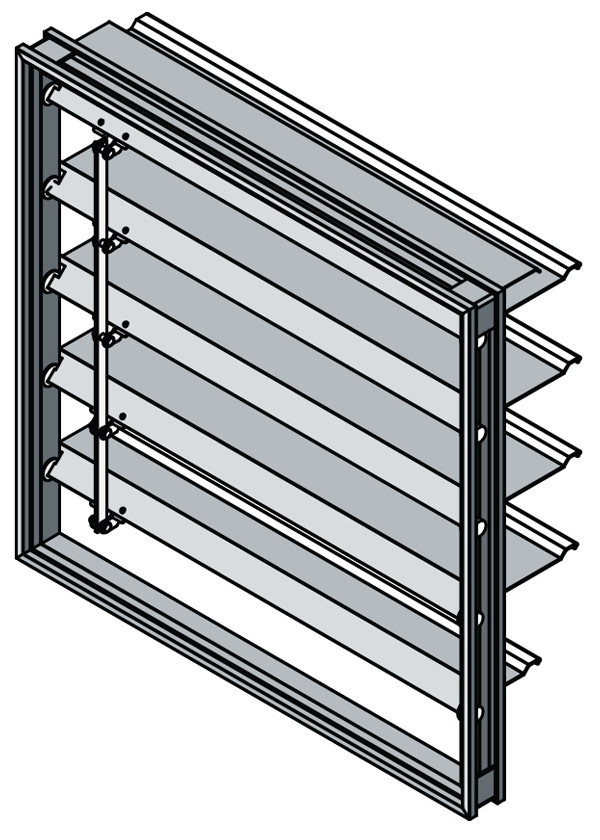 Medium to High Velocity Backdraft Dampers