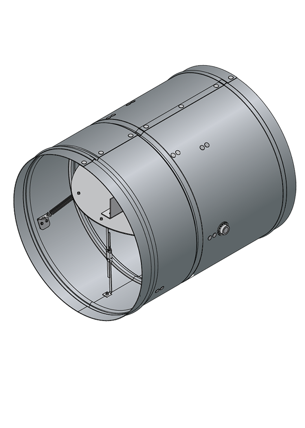 Round Fire - Smoke Dampers