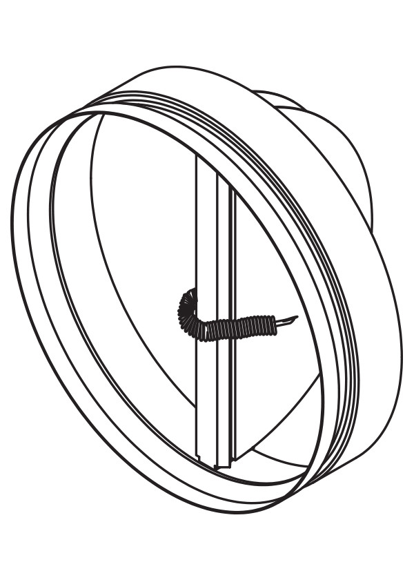 VFD-15R Round Butterfly Blade