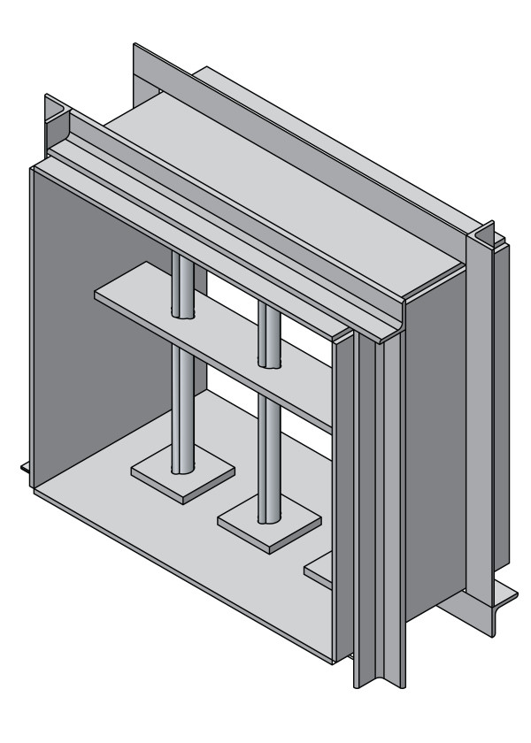 SBG-DR Double-Ribbed Bar Grille