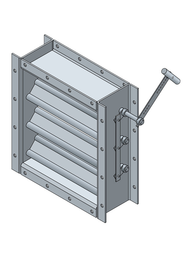 3-V Blade Backdraft Dampers