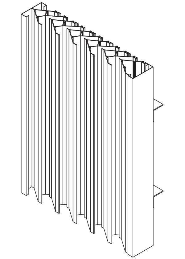 VV-400 4" Deep - Vertical V-Blade