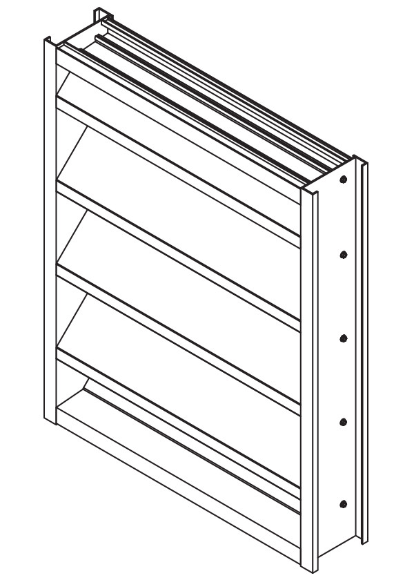 EFJ-445 4" Deep - 45 Degree J-Blade