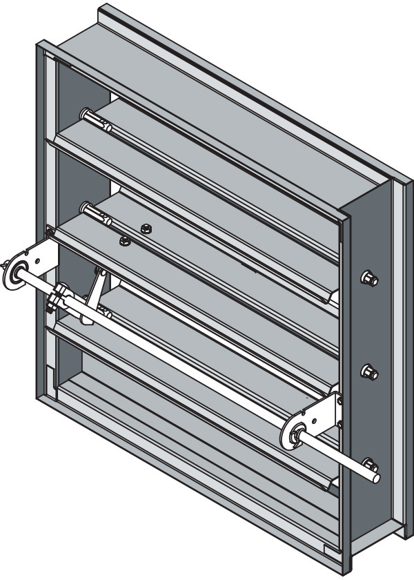 3V Blade Fire - Smoke Dampers