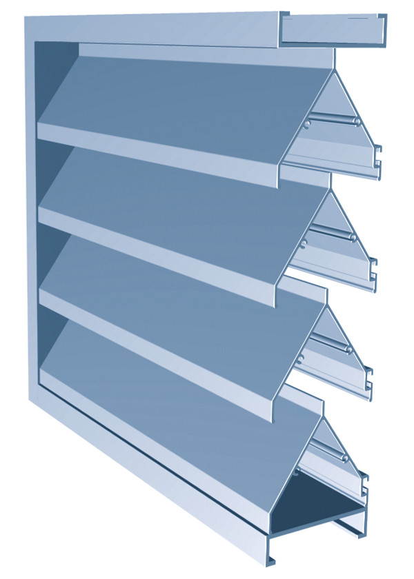 4" Inverted Y Louvers and Penthouses