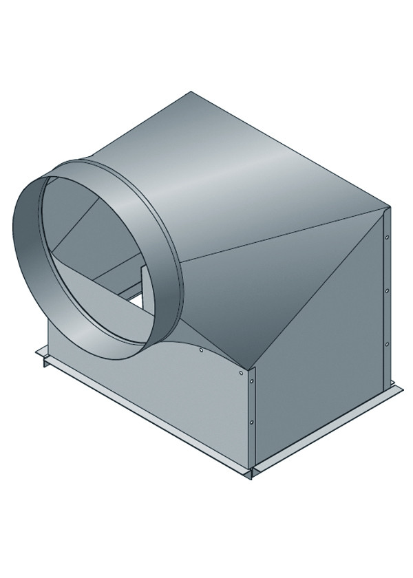 90 Degree Plenum Ceiling Radiation Dampers