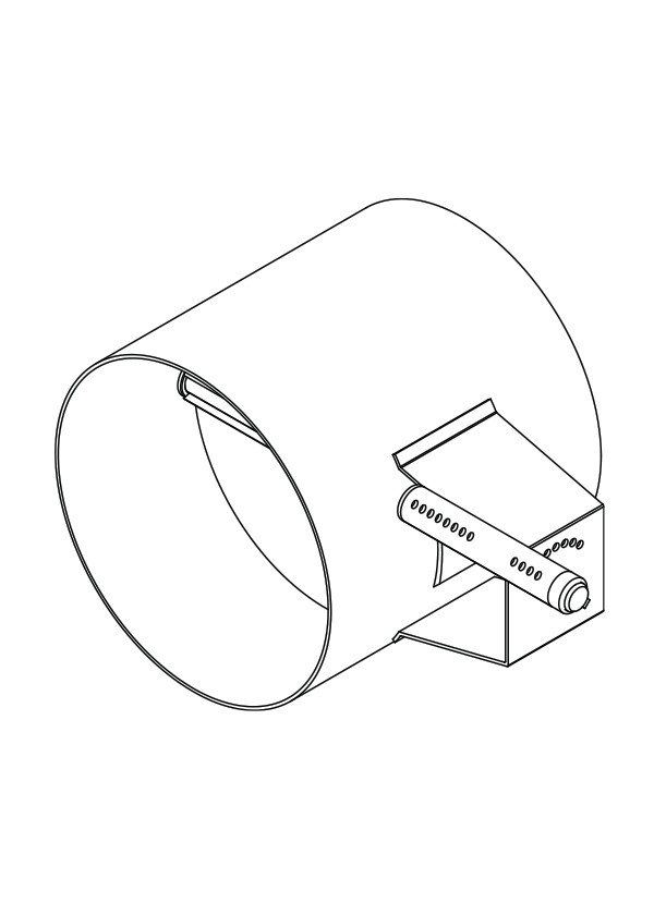 FRP-81R Single Blade - Round