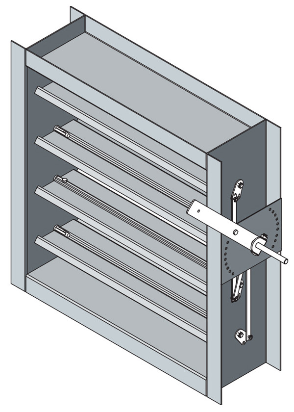 3V Blade - 1/2" Axle Air Control Dampers