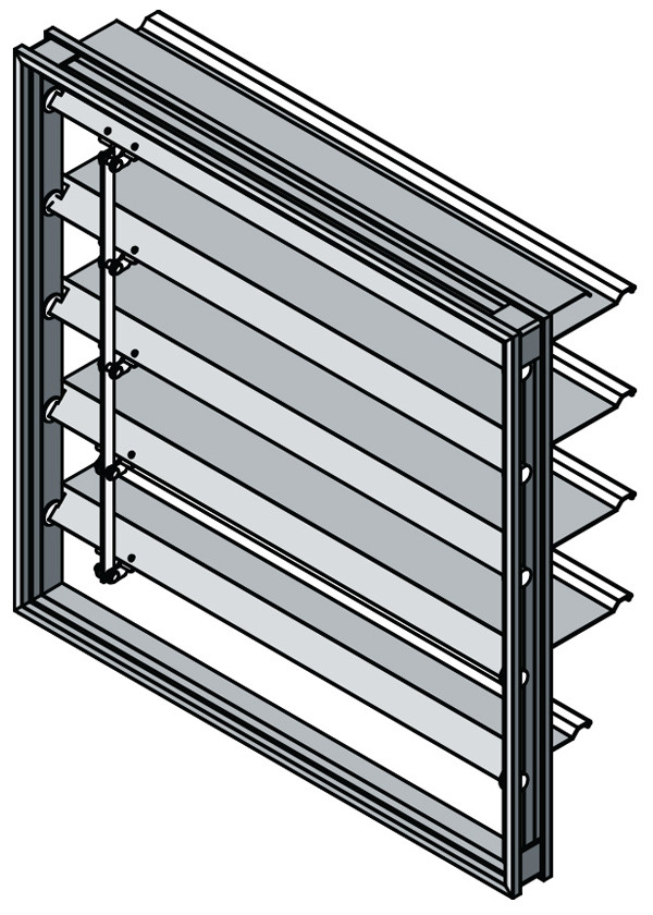 Extruded Blade Backdraft Dampers