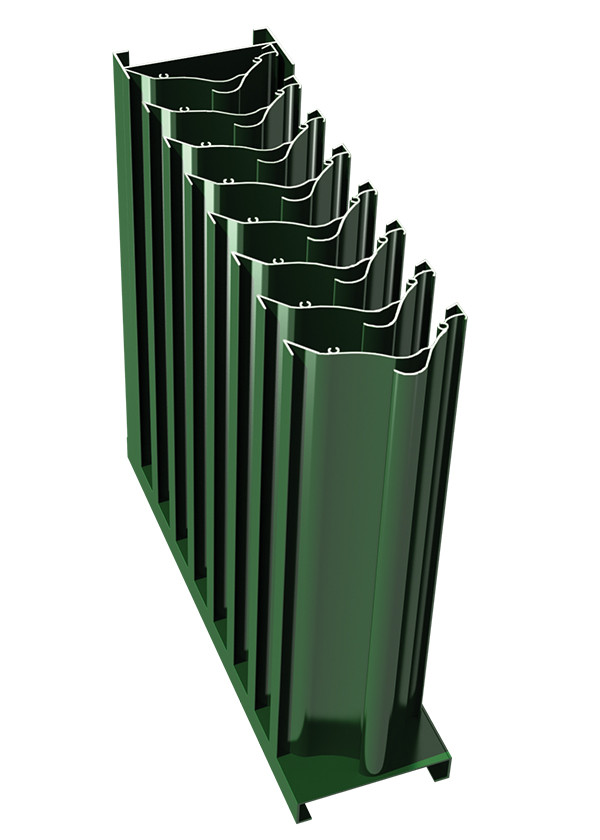 6" Vertical Louvers and Architectural