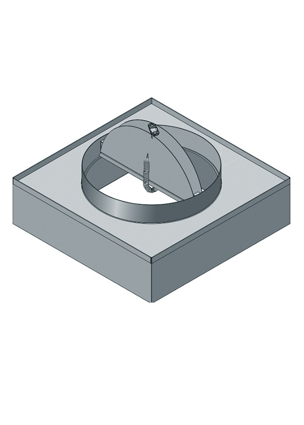 Insulated Outlet Box Ceiling Radiation Dampers