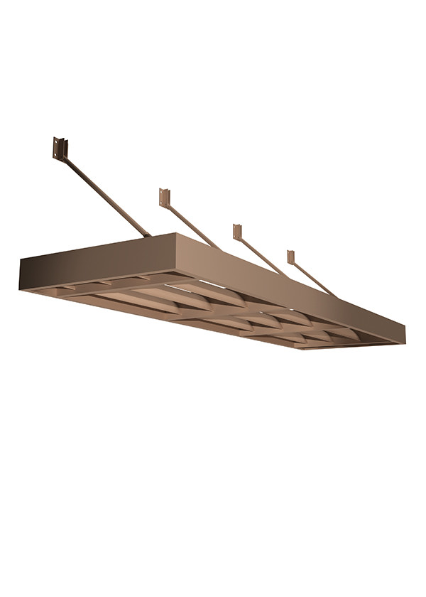 8" Airfoil Louvers and Architectural