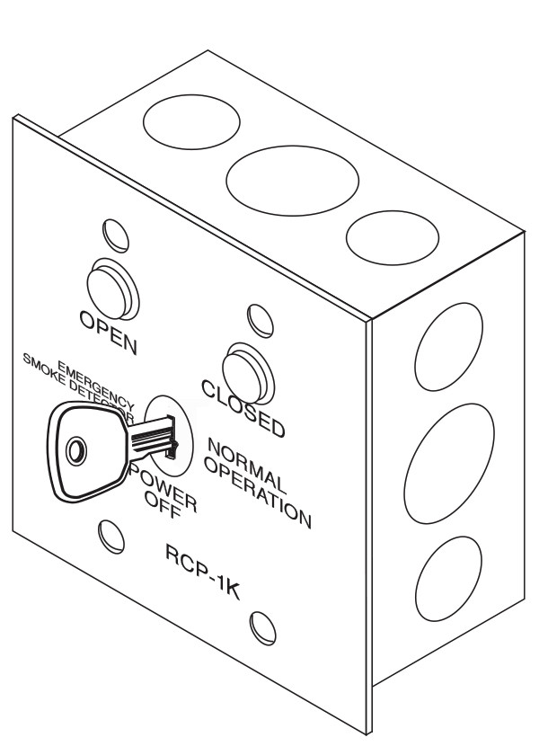 RCP-1K 3-Position Switch, Position Indicator Lights