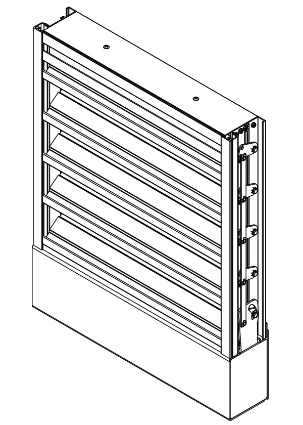 EXD-437-CM 4" Deep, 37-1/2 Degree Combination Blade