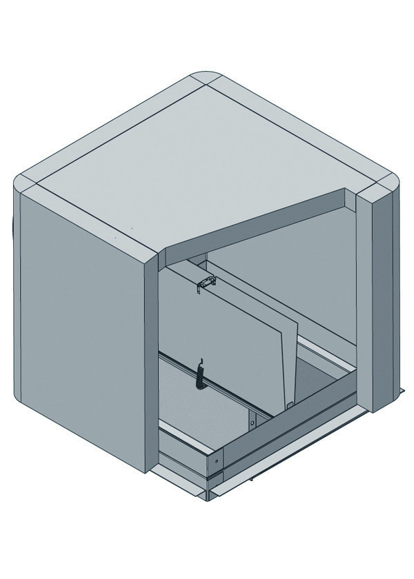 Steel Truss Systems Ceiling Radiation Dampers