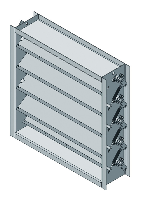 Blast Suppression Air Control Dampers