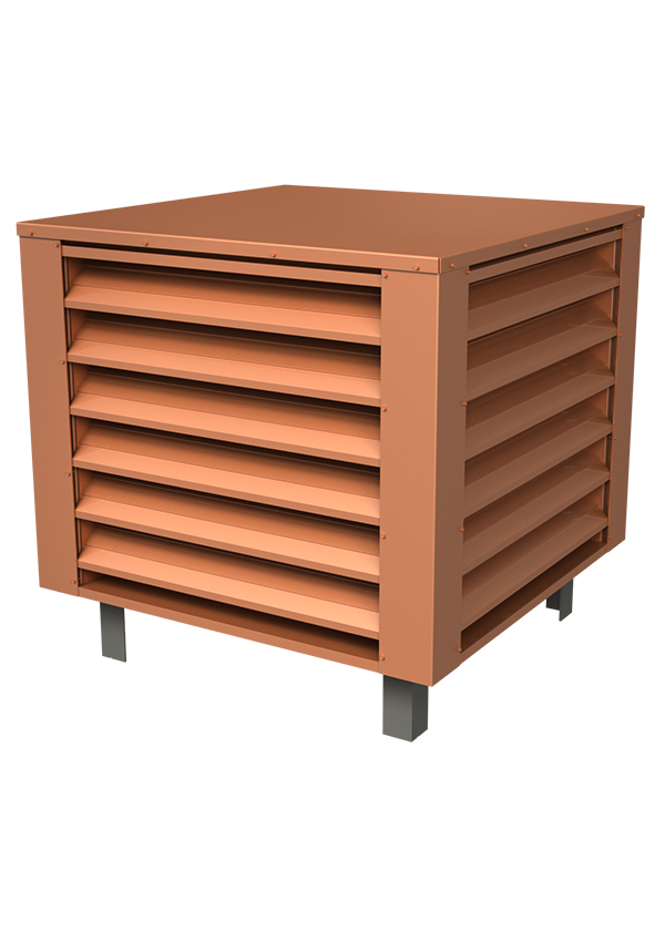4" J Louvers and Architectural
