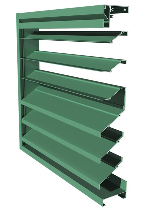 4" Drainable Intake-Exhaust Louvers and Penthouses