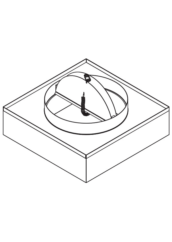 CFD-521-BT R-6.3 Insulated Outlet Box - Butterfly Style Blade