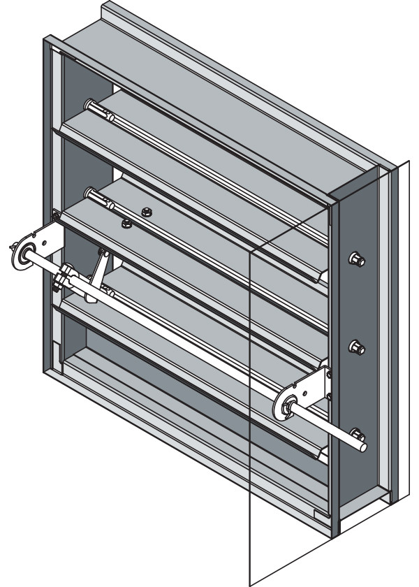 3V Blade Fire - Smoke Dampers