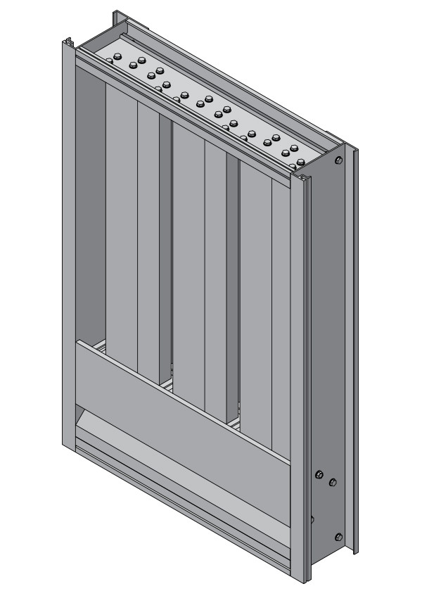 EVS-422 4" Deep - 22 Degree Vertical Blade