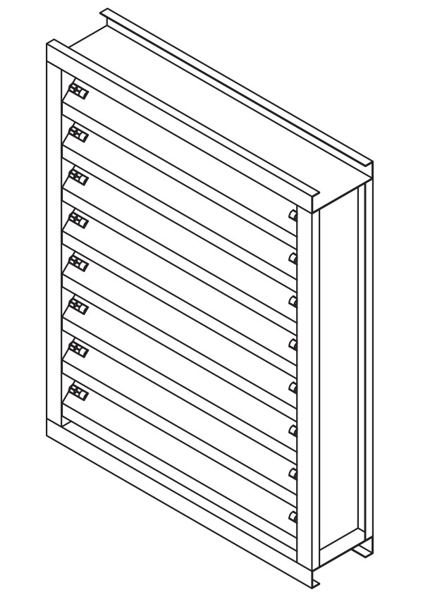 SFV-445 4" Deep - 45 Degree Chevron Blade