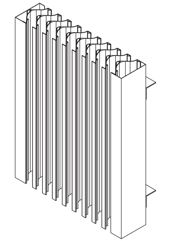 VV-500 5" Deep - Vertical V-Blade