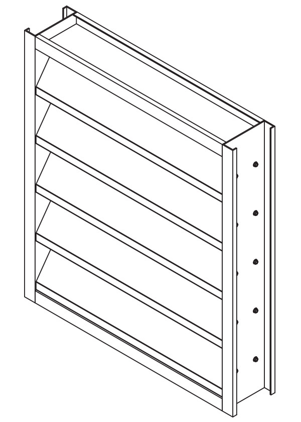 EFY-445 4" Deep - 45 Degree Inverted Y-Blade