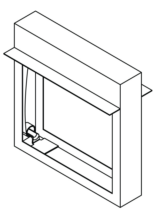 VFD-10D-TLB Thinline Curtain Style