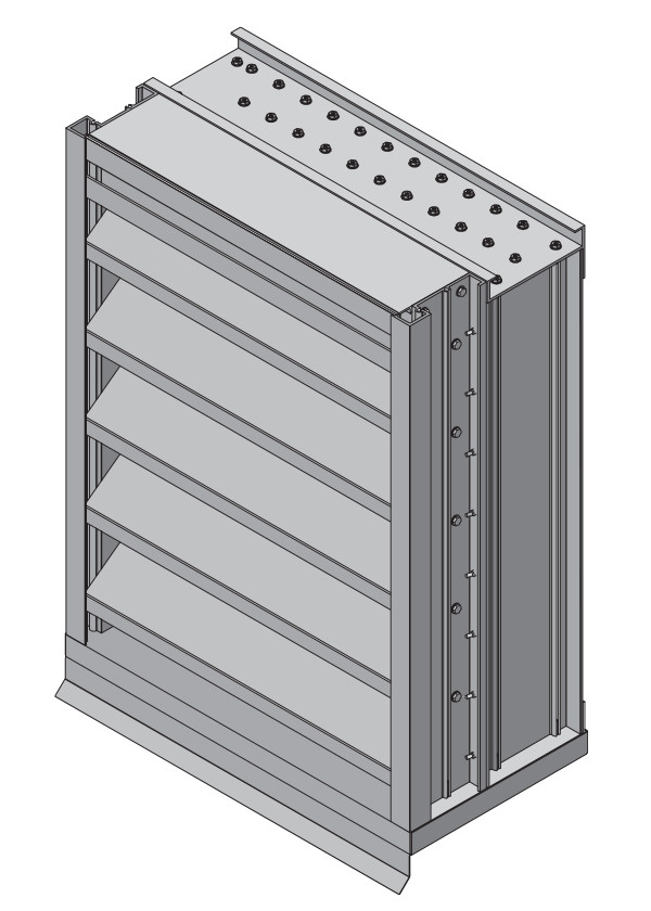 EFJ-937-MD 9" Deep - 37-1/2 Degree J-Blade with Vertical Rear Section