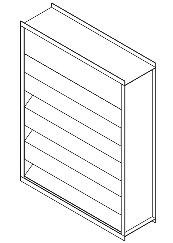 SAJ-835 8" Deep - 35 Degree Insulated J-Blade