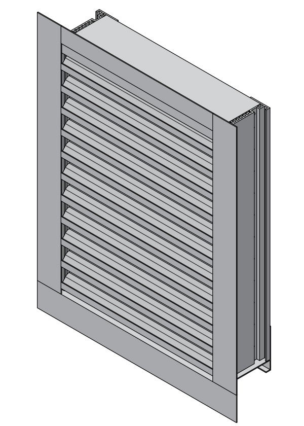 ECD-545-BL 5" Deep - 45 Degree Horizontal Blade