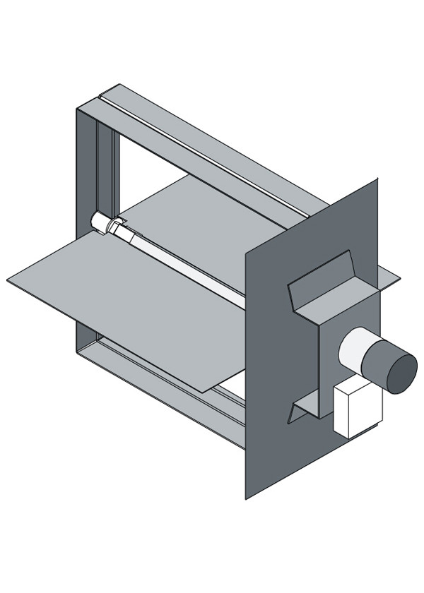 Remote Powered Air Control Dampers