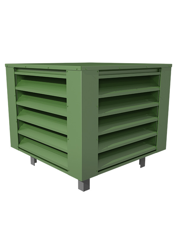 6" J Louvers and Architectural