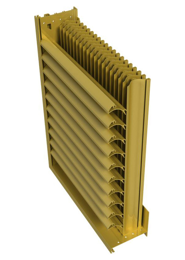 5" Dual-Module Louvers and Penthouses