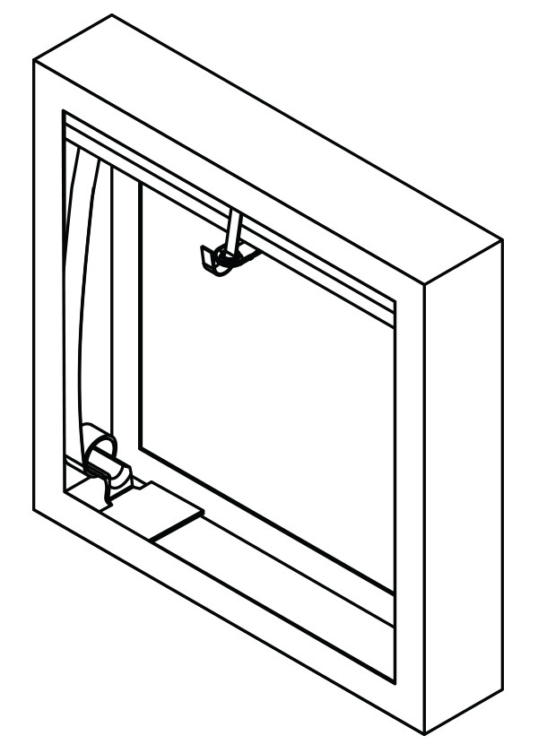 VFD-10D-TLA Thinline Curtain Style Blade