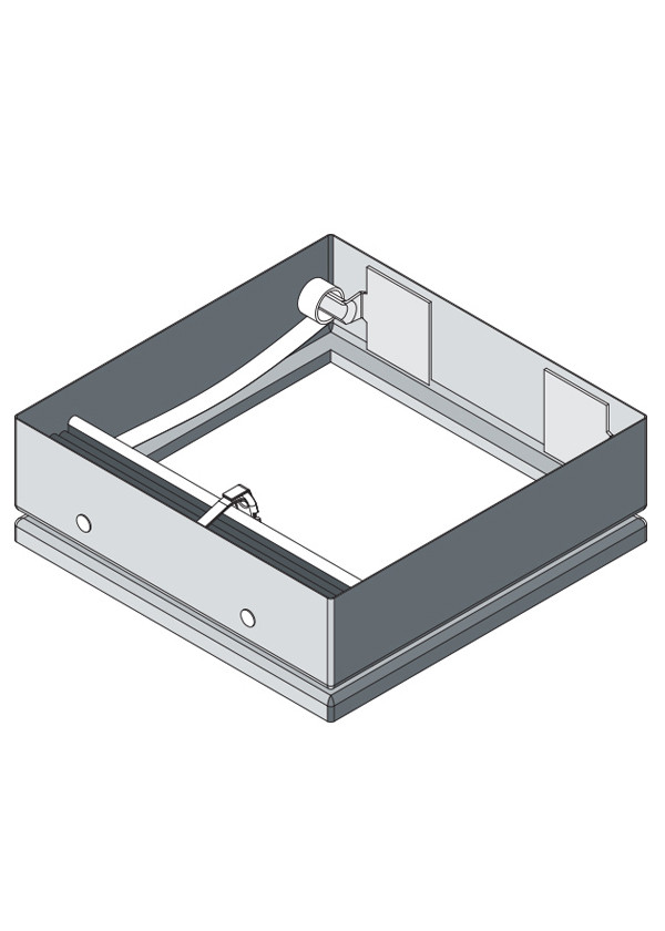 Curtain Style Blade Ceiling Radiation Dampers