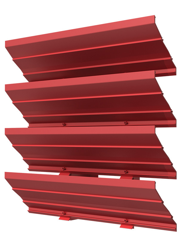 4" and 6" Horizontal J Louvers and Penthouses